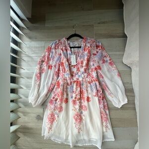 Floral Chiffon Dress